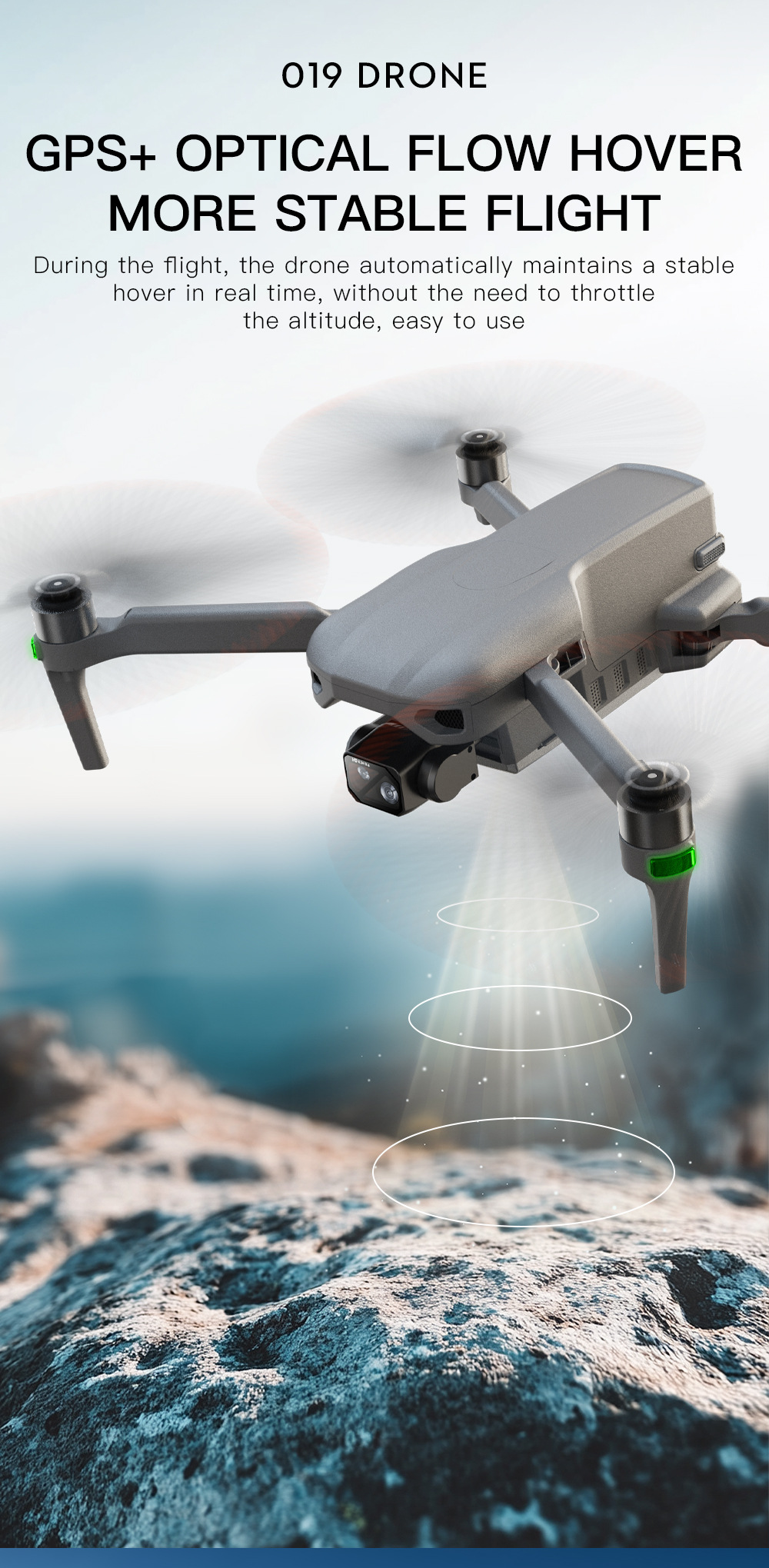 智能飛行新境界 三軸防抖云臺航拍無人機引領航拍革命